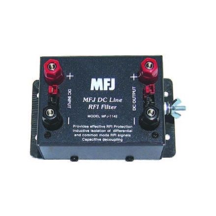 MFJ-1142 - DC Line RFI Filter Outlet 