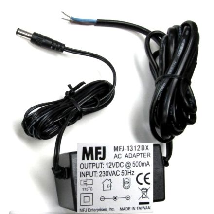 MFJ-1312DX  (500mA) Switch Mode Power Supply 240v