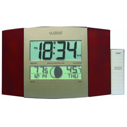 MFJ-134RC - LCD in/out temp/calender atomic clock