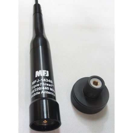 Discontinued MFJ-1434B* - RuffRider, triband,220/144/440 Mobile, black