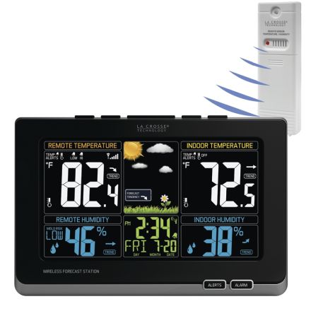 MFJ-154RC - Color Graphic Wireless Weather Stations