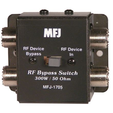 MFJ-1705 - RF Bypass Switch, DC-60Mhz,300 Watts