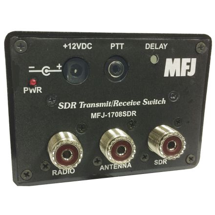 DISCONTINUED MFJ-1708-SDR - SDR T/R RF Sen.SW,HF/VHF, SO239