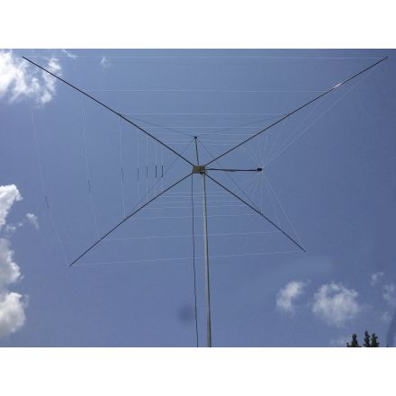 MFJ-1838 - Cobweb 8 bds Antenna,40-6M, 1500W