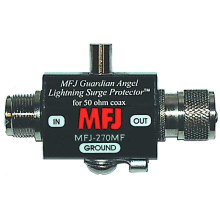 MFJ-270MF* - Lighting Protector,400W -SO239/PL