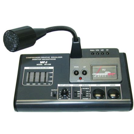 MFJ-299* - Deluxe Desk Top Microphone/EQ