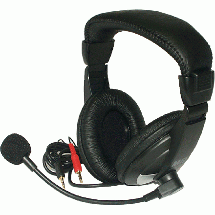 MFJ-393* - Comm Headset/Mic-w/o adaptor cble