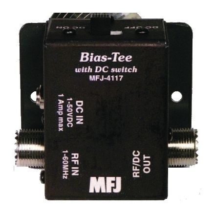 DISCONTINUED MFJ-4117 - Bias-Tee with On/Off Switch