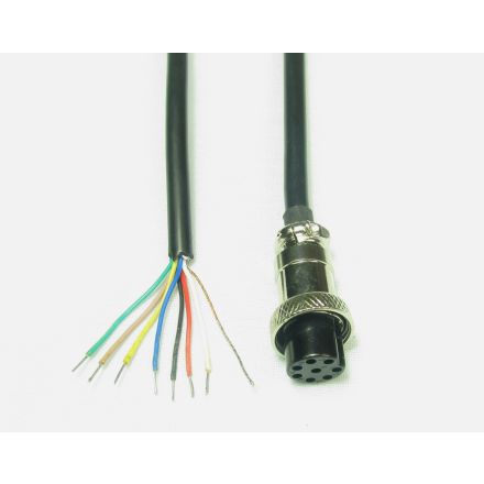 MFJ-5082 - Open end cable / 8-pin Round Mic