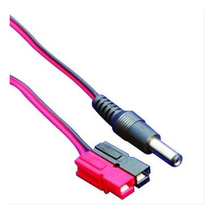 MFJ-5513M - Acc Pwr Cable, 2.1mm to Power Poles, 3 Feet