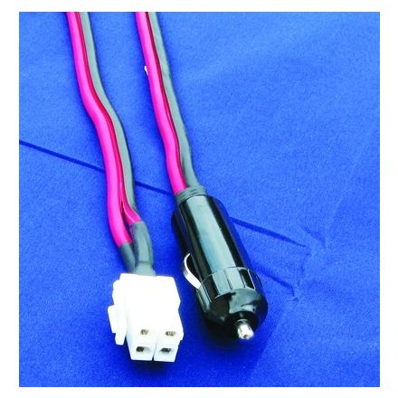 MFJ-5538C - 4-Pin HF Rig Power Cable w/cig. Lighter plug