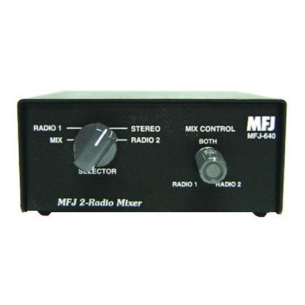MFJ-640 - 2-Radio Receive Audio Mixer