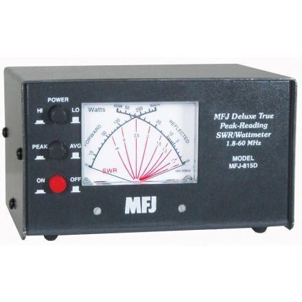 MFJ-815D - HF + 6M Peak Reading SWR/Wattmeter