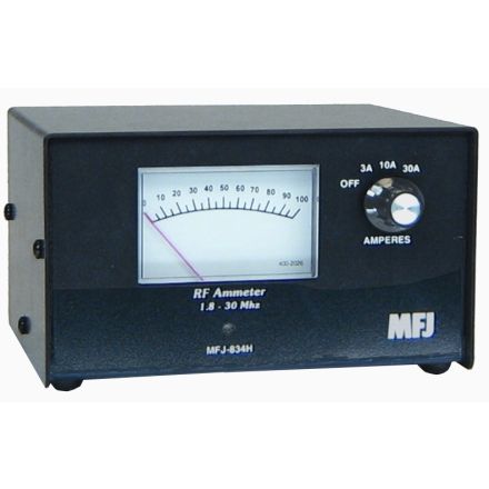 MFJ-834H - Hi PwrIn-Line RF Ammeter,1-30Mhz