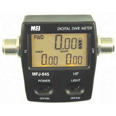 MFJ-845 - Digital SWR/Watt Meter, 200W, 1.6-60Mhz