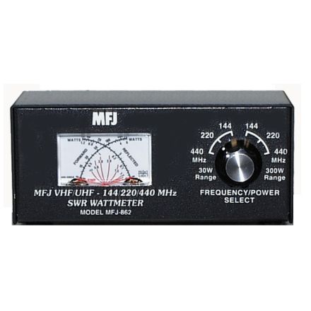 MFJ-862 - Cross-Ndl Mtr. 144-220/440 MHz