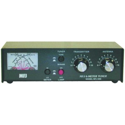 MFJ-906 - 6-M Tuner w/wttmtr/50-54 MHz