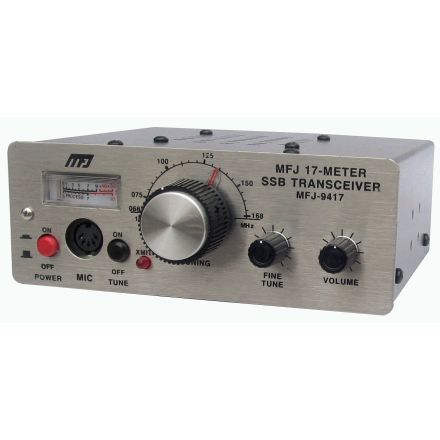 Discontinued MFJ-9417X - 17 Meter SSB QRP Travel Radio w/Mic