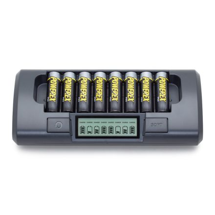 Powerex MH-C800S 8-Cell Smart Charger for AA / AAA NiMH / NiCD Batteries