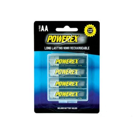 Maha MH-AA2600 - Powerex 4 x AA Size 2600mAh Re-Chargeable Batteries