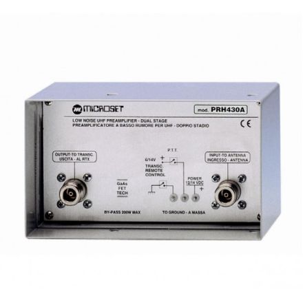 DISCONTINUED Microset PRH430A Antenna Pre-Amplifier