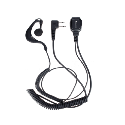 Midland MA21LPRO Mic/Earphone  with Spiral Cord