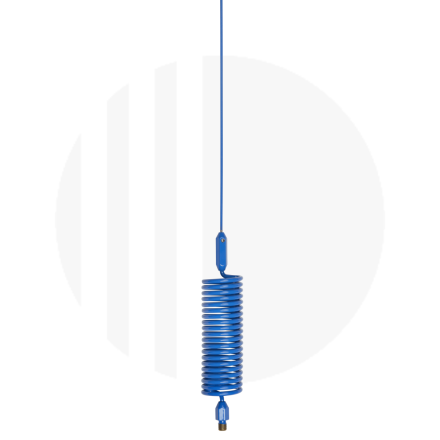 Mini Tornado Stinger CB Mobile Antenna - BLUE