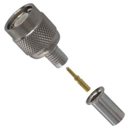 TNC Crimp Type Plug (6mm) (For RG58 SINGLE STRANDED ONLY)