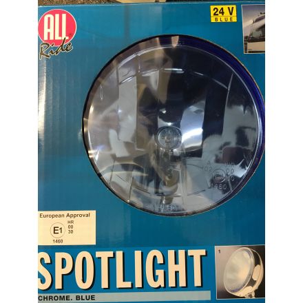 All Ride Spot Light (CHROME BLUE) 24v