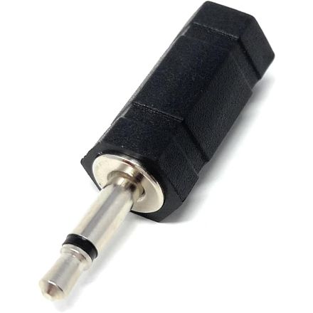 Stereo Jack socket (2.5mm) to mono jack plug (3.5mm)