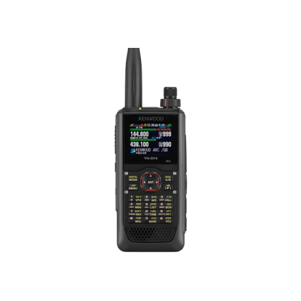 DISCONTINUED Kenwood TH-D74E VHF/UHF Dual Band Handheld with GPS