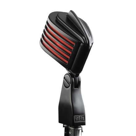 Heil Sound FIN-BK-RD - Professional Black Microphone (Red LED)