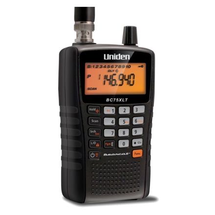 Uniden UBC-75XLT  25 - 88mhz - 108-174mhz 400-512 Handheld Scanner