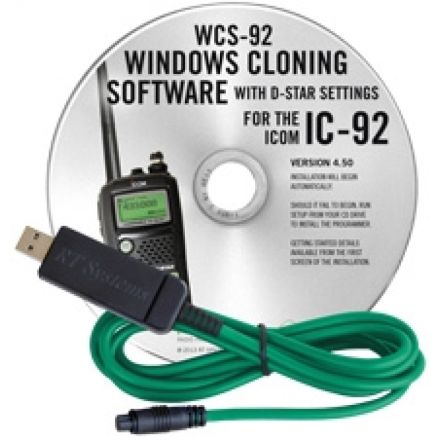 RT Systems WCS-92-USB Programming software for IC-E92D