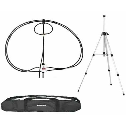 Discontinued Alpha Antenna 10-80M Alpha Loop + Tripod & Bag - 100W