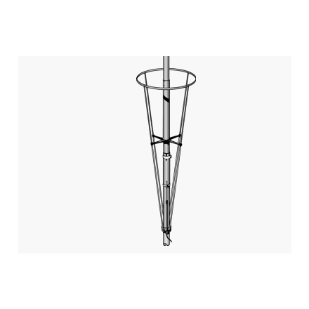 Sirio Vector 400 Black Replacement Arms For Basket