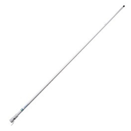 Shakespeare 427-N -  3Db 1.5M, White Gloss Fibreglass Antenna, 1"-14 Nylon Ferrule, 6M RG58 Cable + PL259