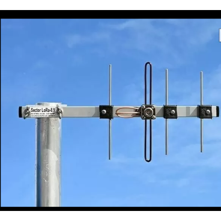 DUAL LoRa 8.9 - HELIUM MINER DIRECTIONAL SECTOR ANTENNA 