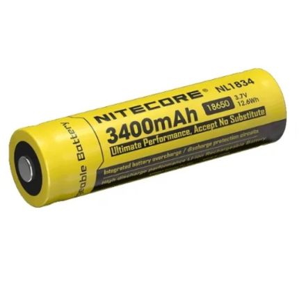NITECORE NL1834 Li-ion battery (18650) 3400mAh