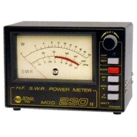 DISCONTINUED ZETAGI SWR 230 2-30mhz SWR