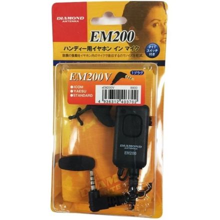 Diamond EM-200V Eartalker with PTT (single pin)
