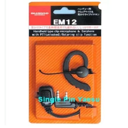 Diamond EM-12S Earphone with PTT (Standard)