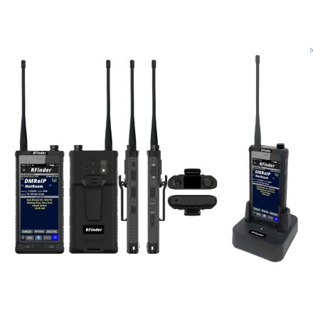 B GRADE RFinder M6 Radio Dual Band DMR 4G/LTE (MISSING CLIP)