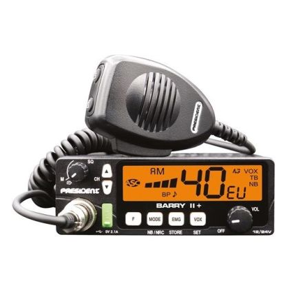 President Barry 2+ Mobile CB Transceiver