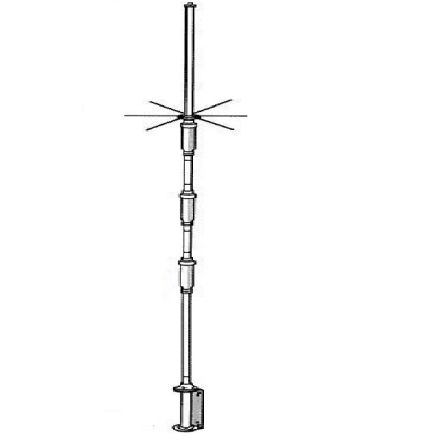 Hustler 4-BTV 10-40M HF Vertical