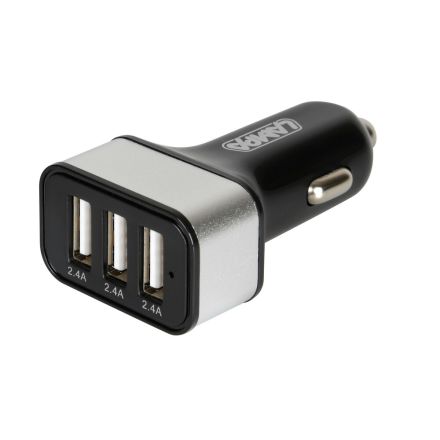 Lampa Triple USB Plug 12/24v 7.2A (Aluminium)