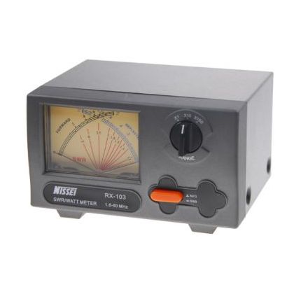 Discontinued Nissei RX-403 - SWR+PWR Cross Needle Meter