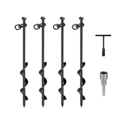 Chelegance Guy Rope Earth Anchors - 30cm (4 Pieces)