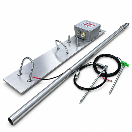 Alpha Antenna 10-80M & Marine  Promaster HF Base Antenna Tuner Free