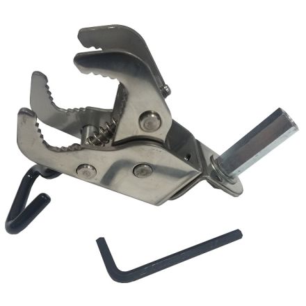 Discontinued Alpha Antenna Stainless Steel Quick Release Jaw Mount